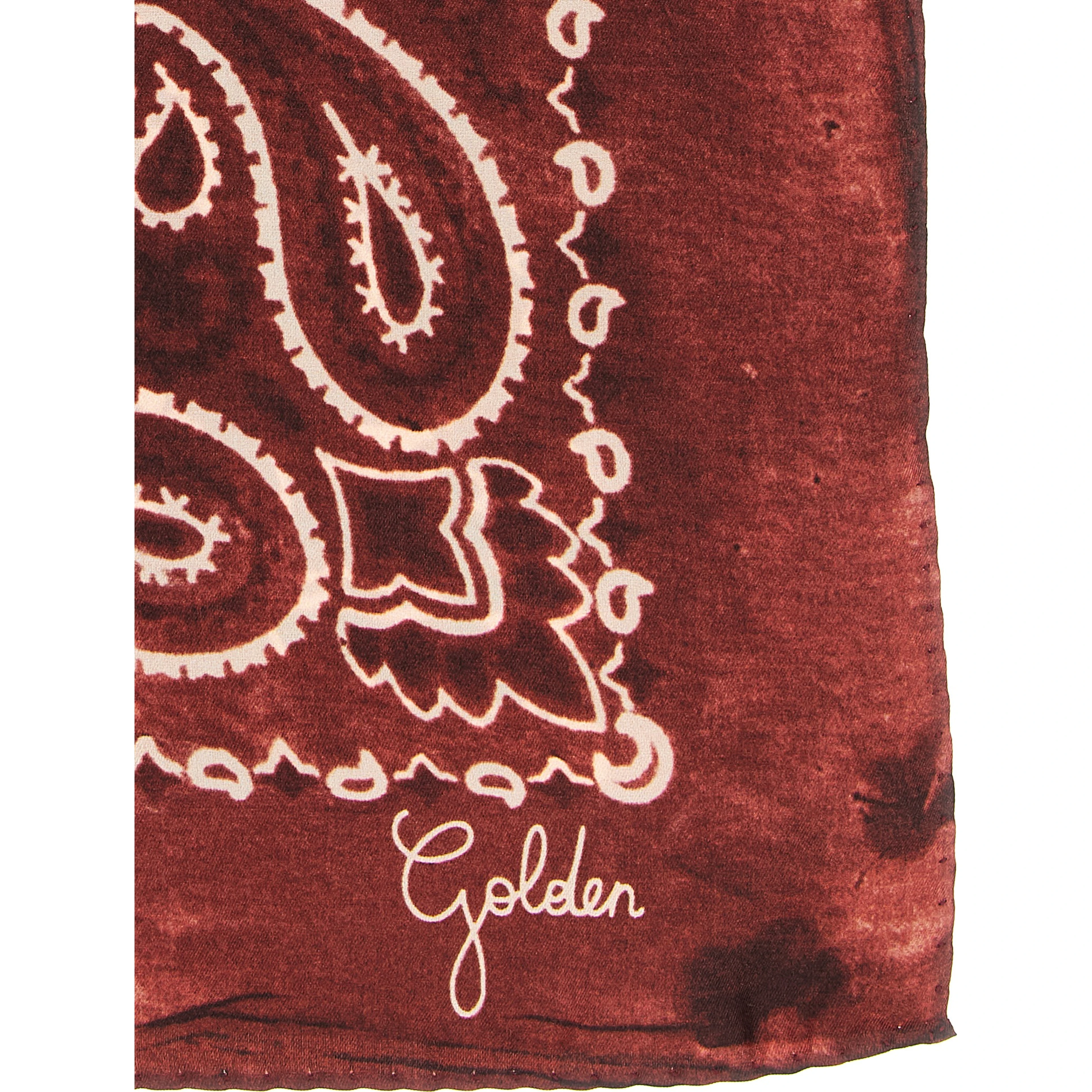 Bordeaux Silk Foulard