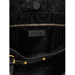 Black Lamb Leather Tote Bag