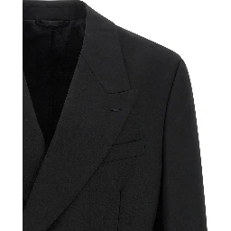 Black Wool Blazer