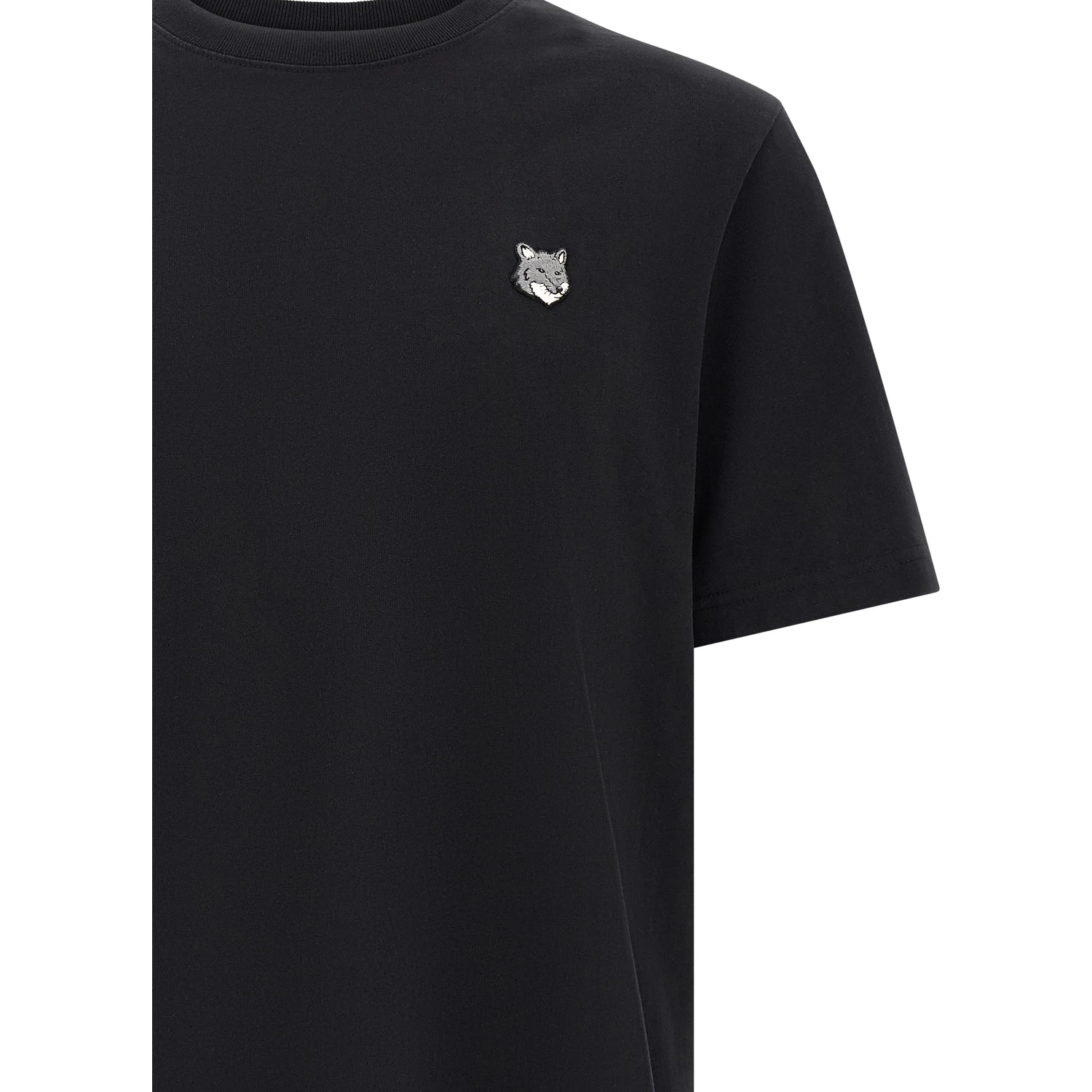 Black Cotton T-Shirt