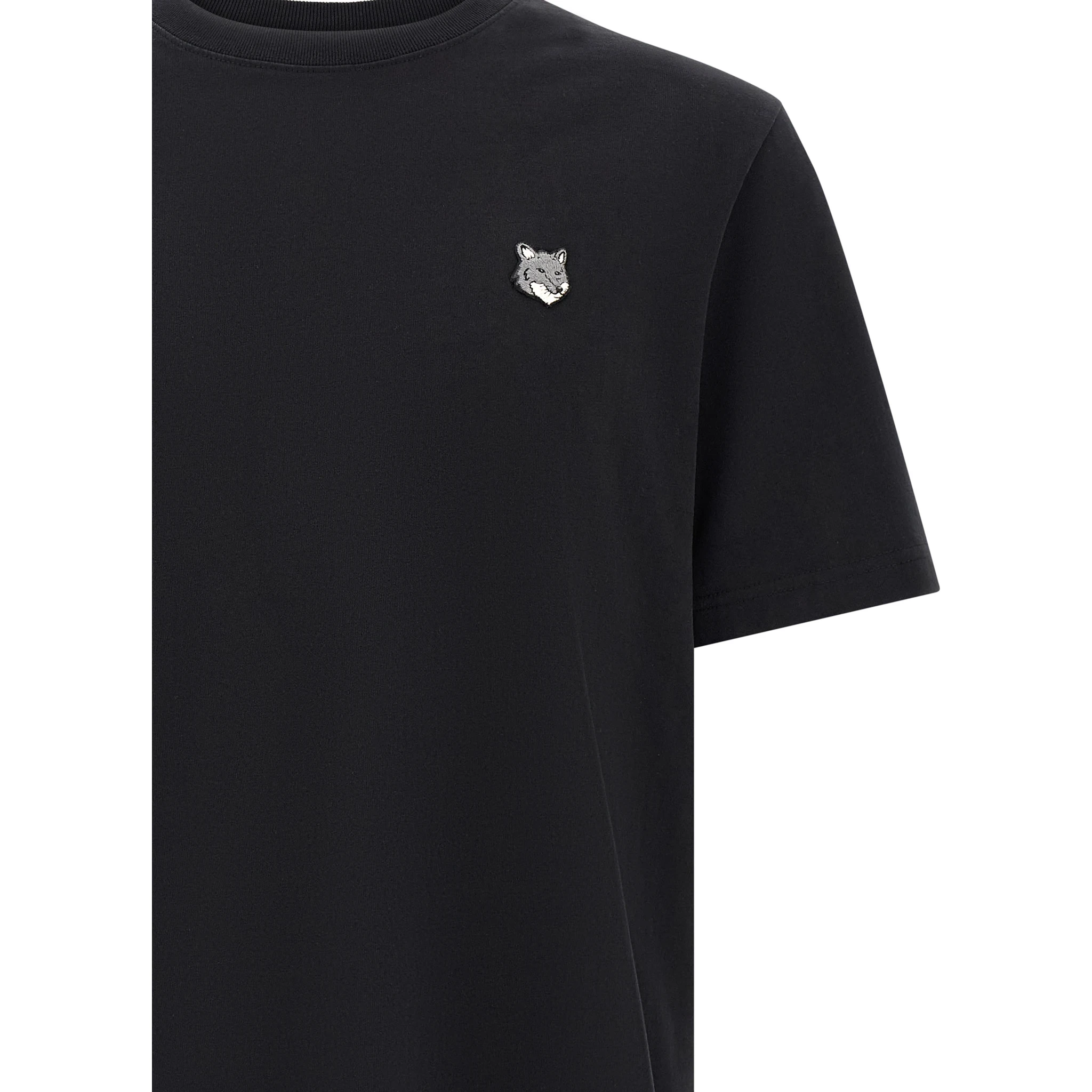 Black Cotton T-Shirt