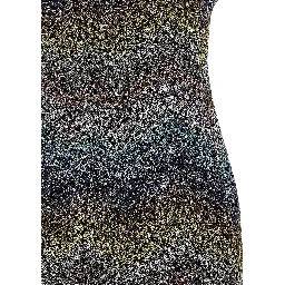 Multicolor Viscose Short Dress