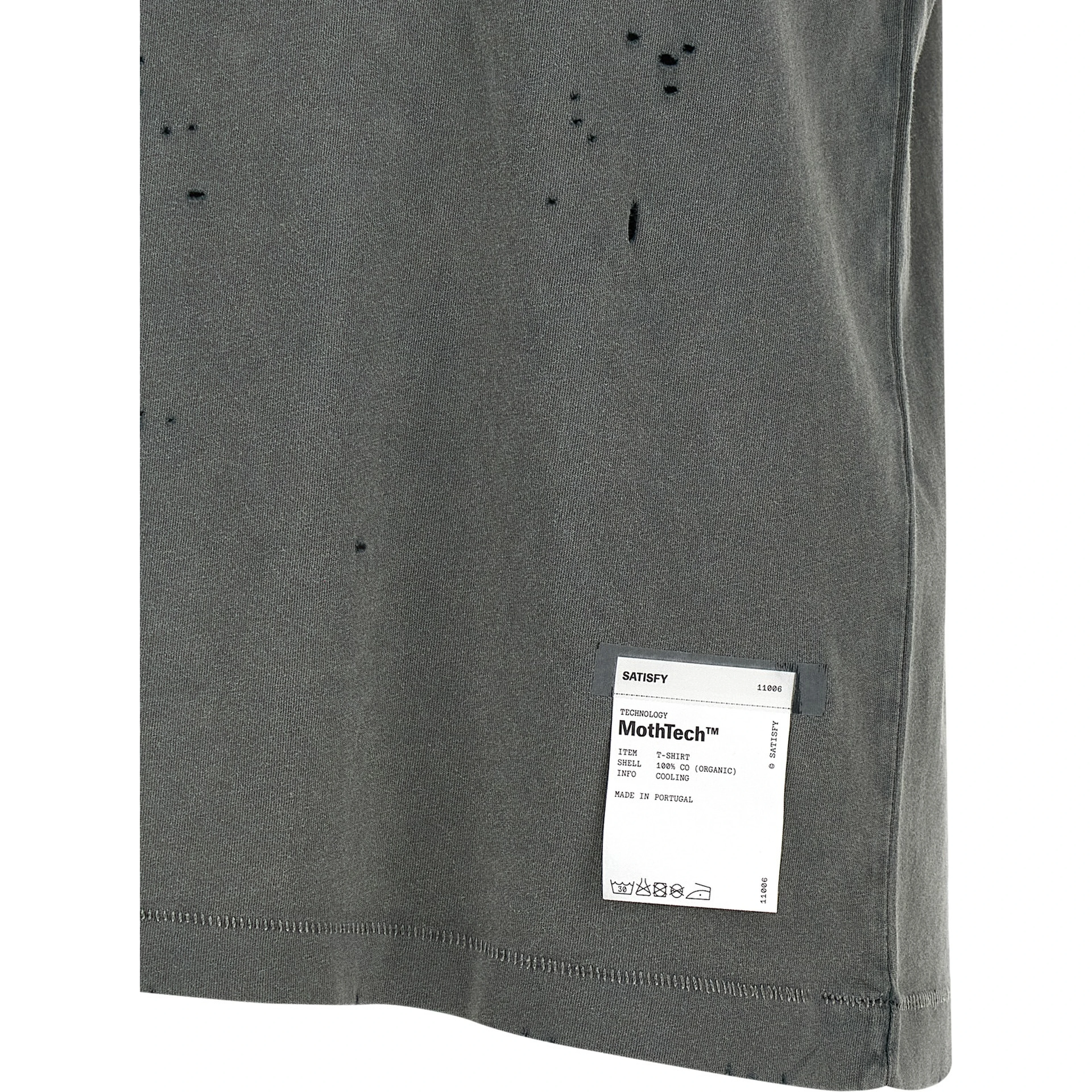 Gray Organic Cotton T-Shirt