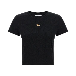 Black Cotton T-Shirt