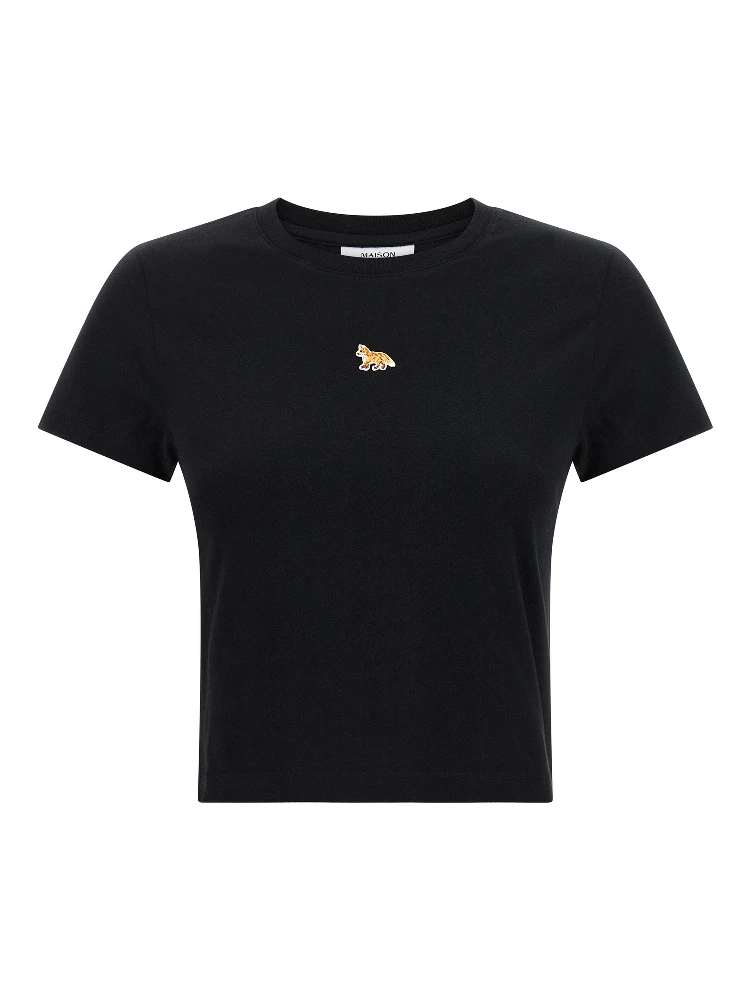 Black Cotton T-Shirt