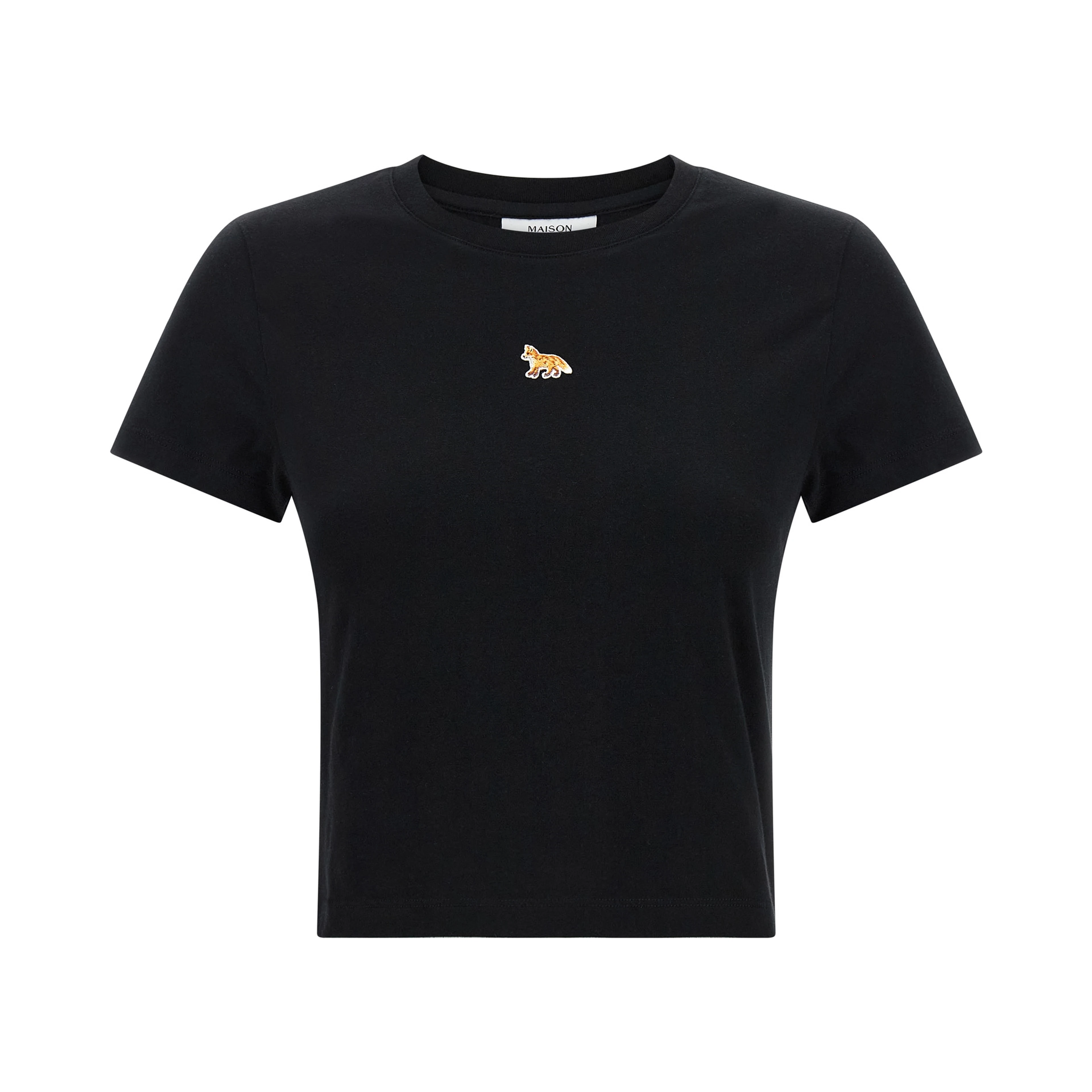 Black Cotton T-Shirt