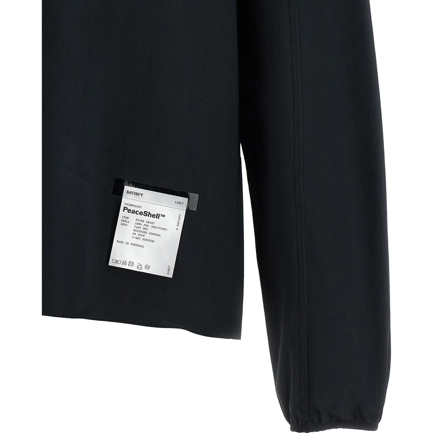 Black Polyester Blouse
