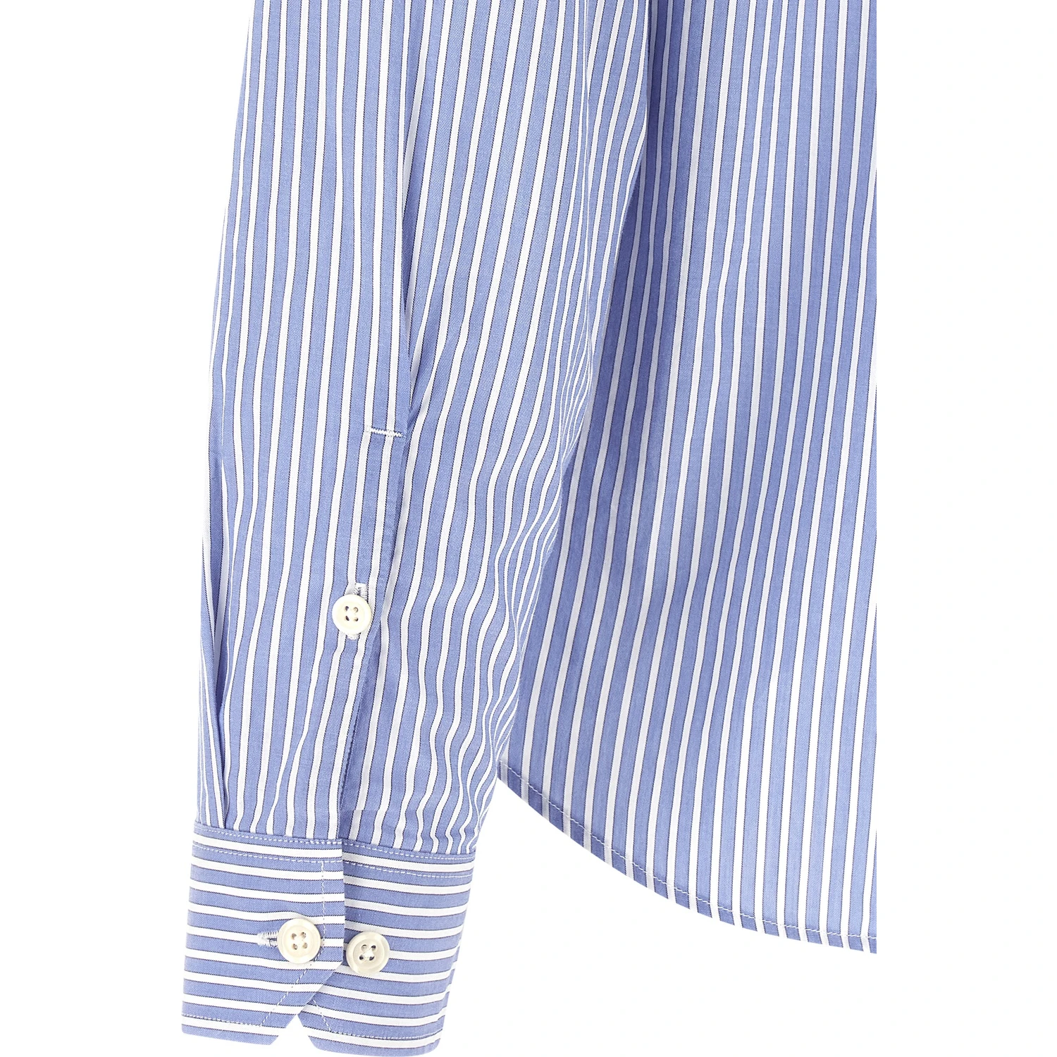Blue Cotton Blouse