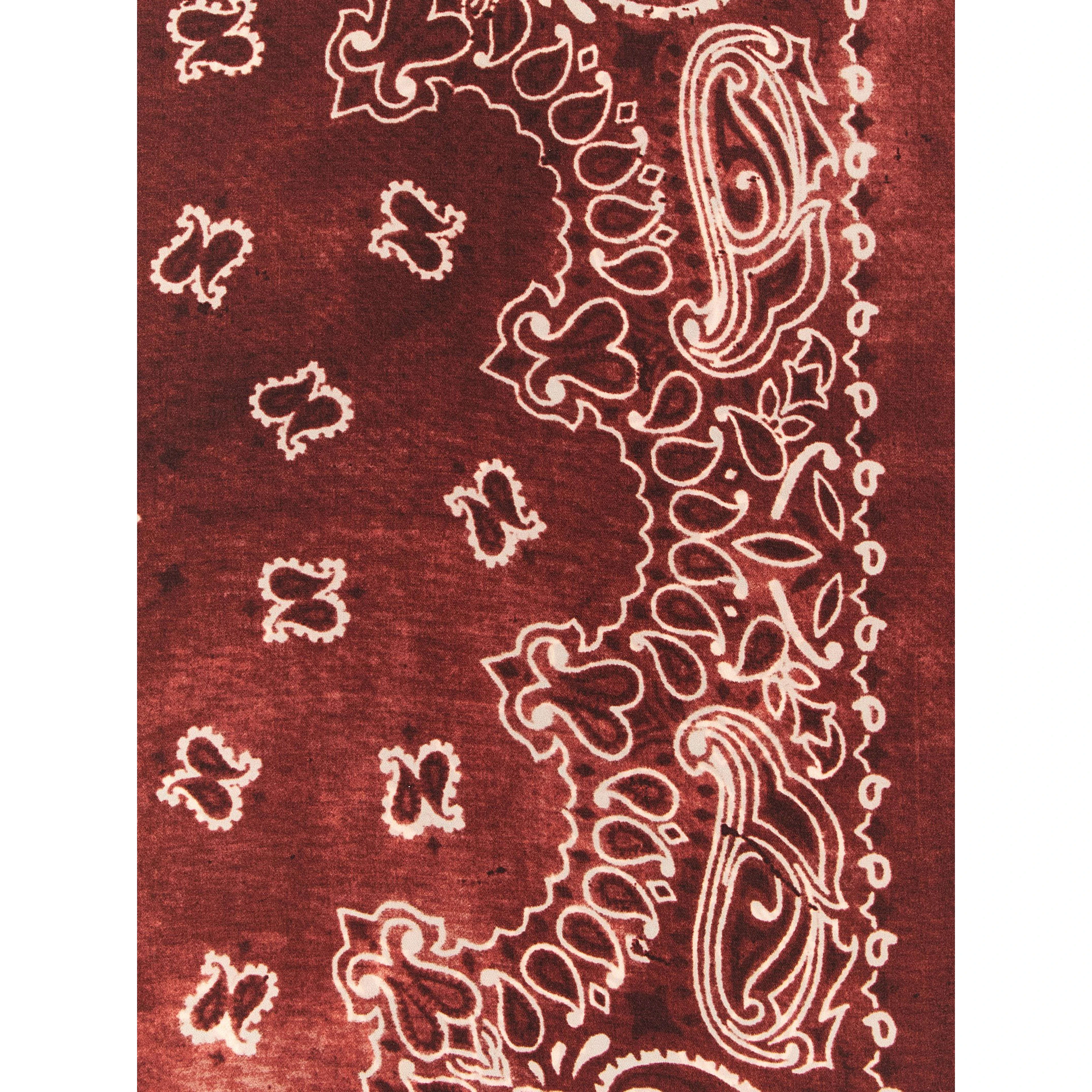 Bordeaux Silk Foulard