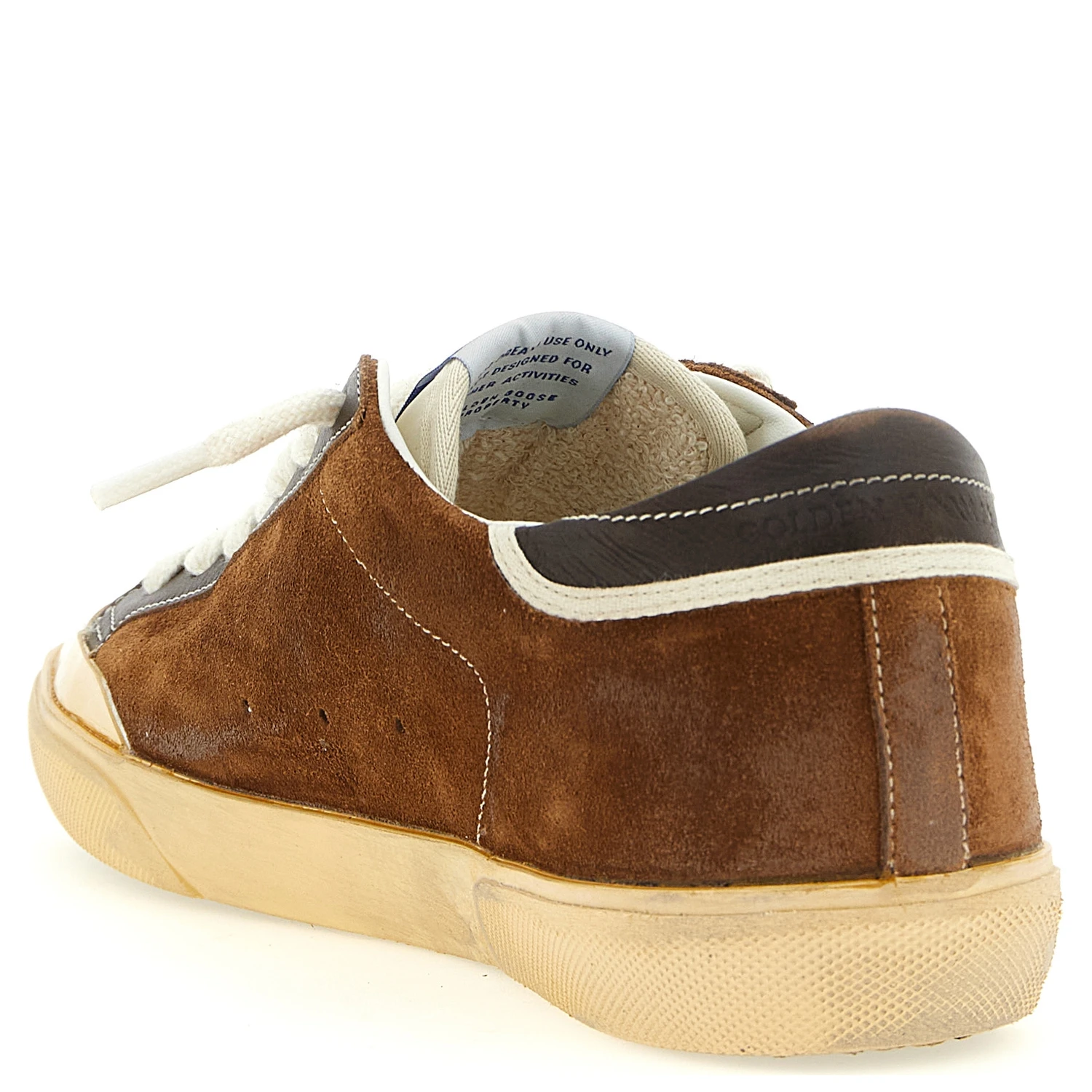 Brown Cowhide Low Top Sneakers