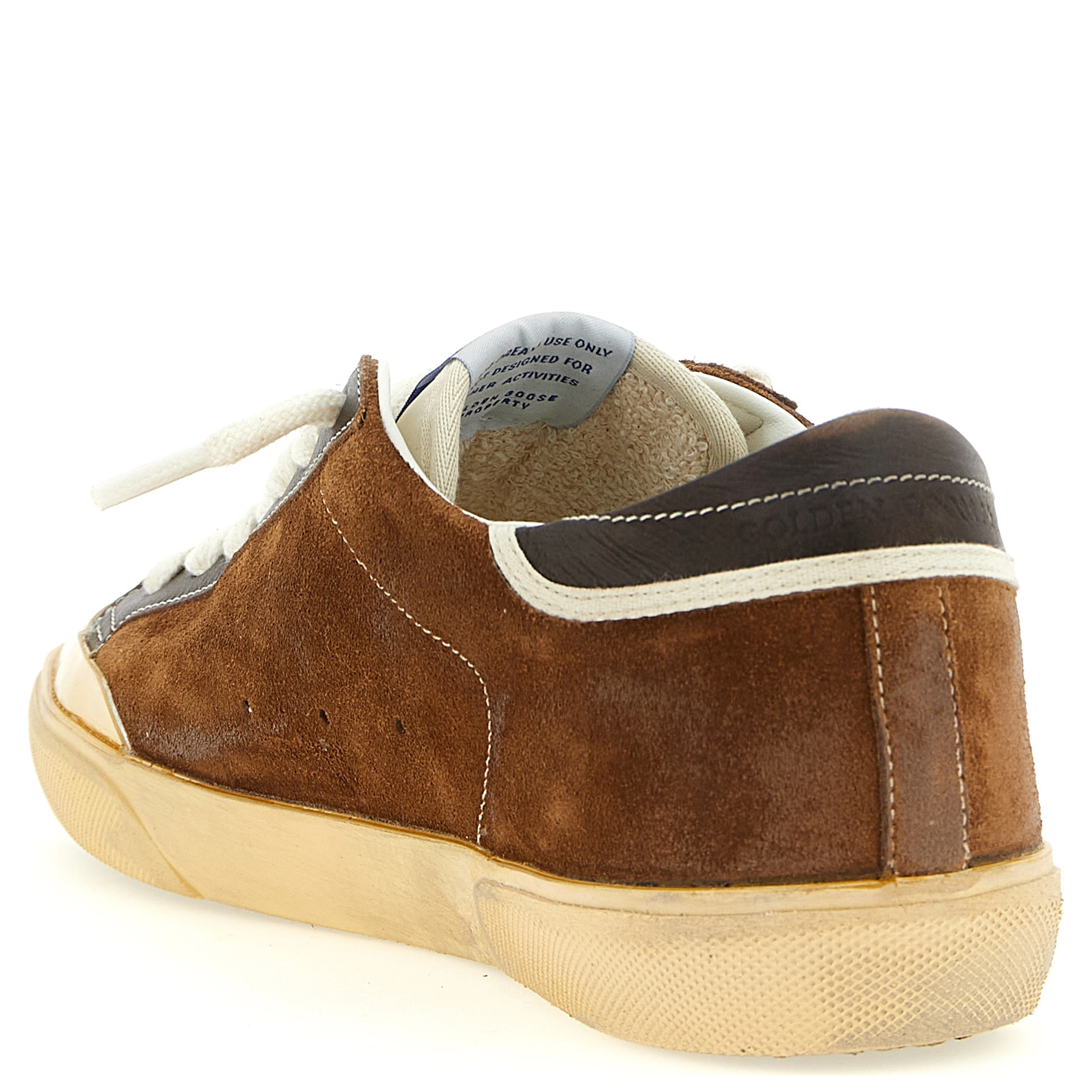 Brown Cowhide Low Top Sneakers