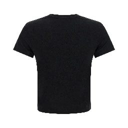 Black Cotton T-Shirt