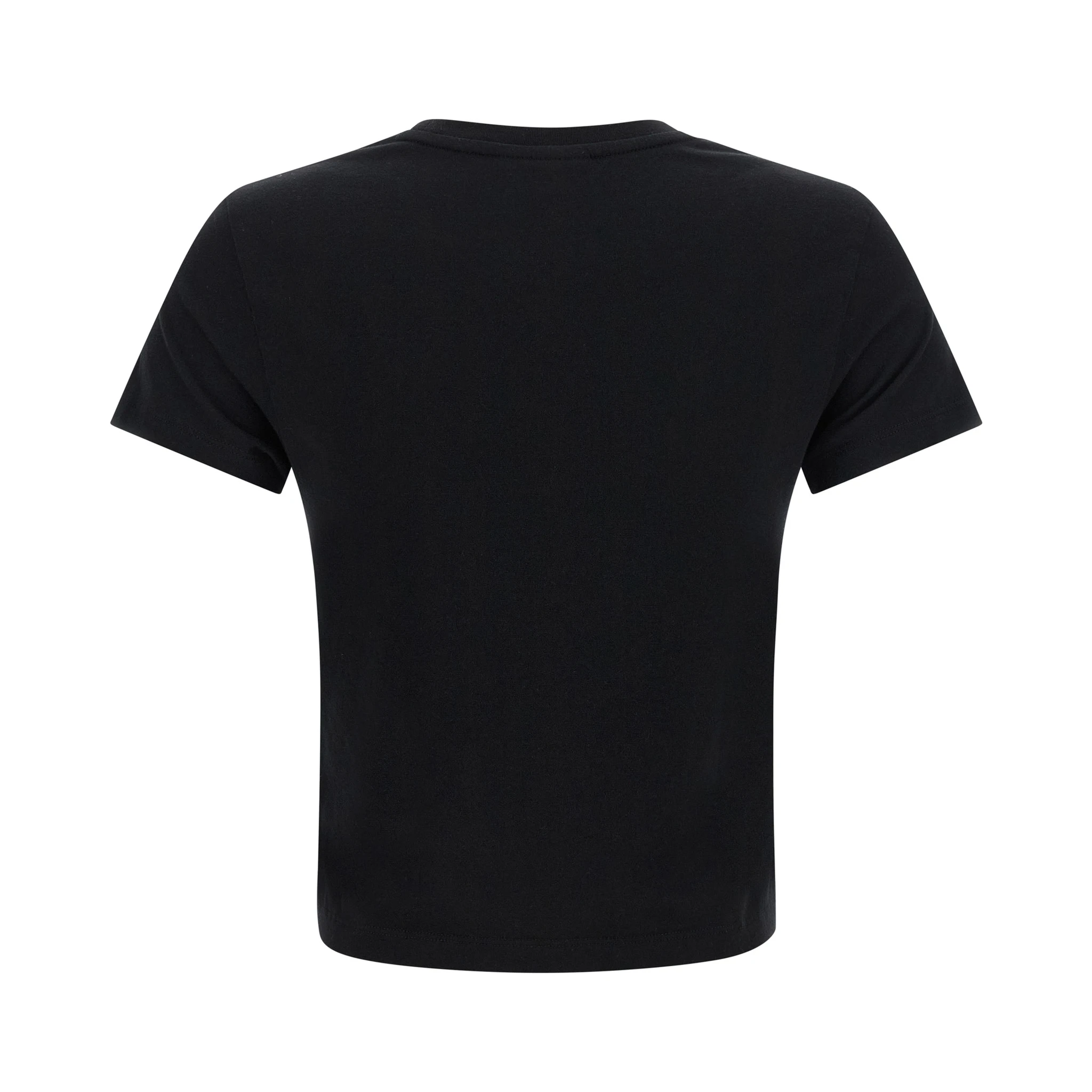 Black Cotton T-Shirt