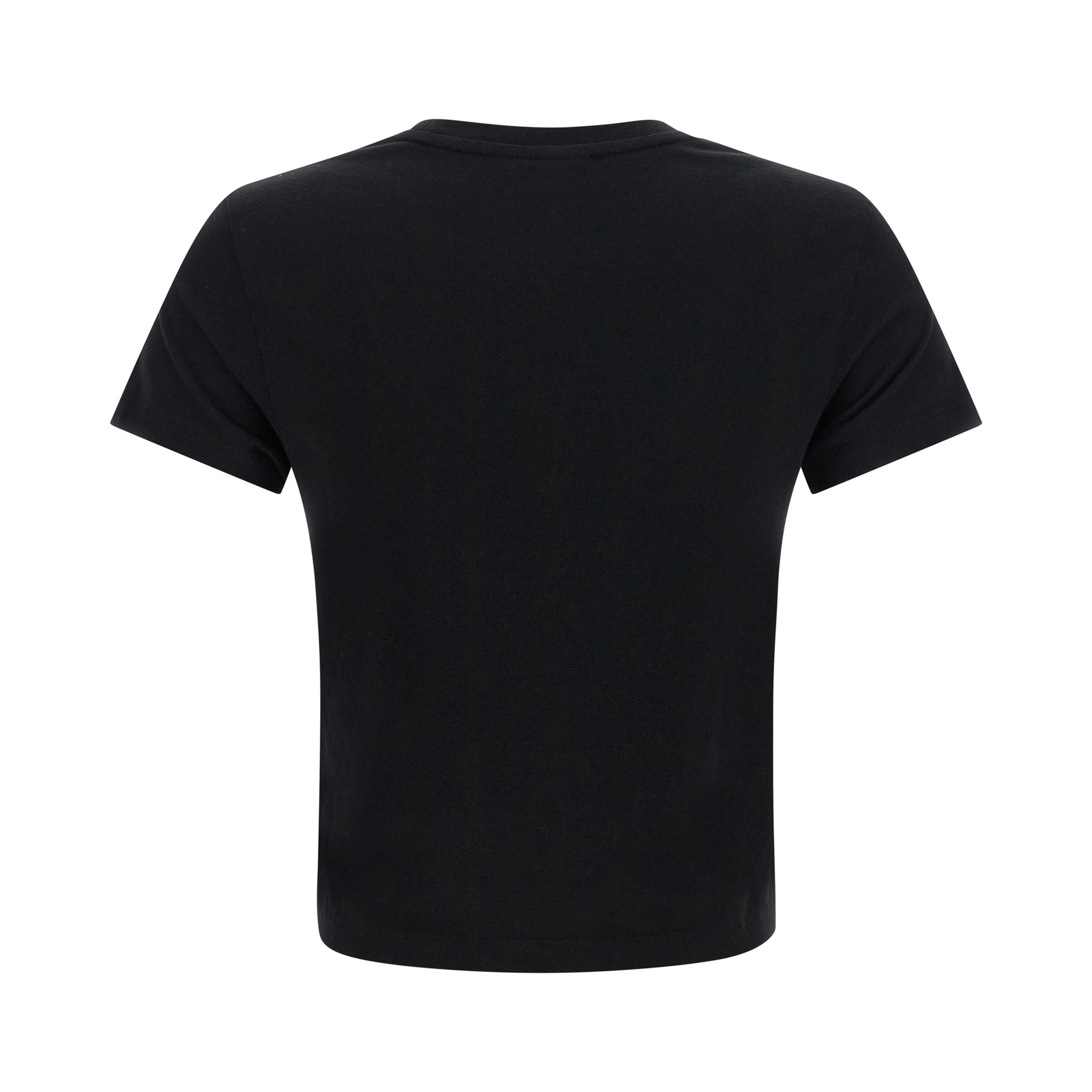 Black Cotton T-Shirt