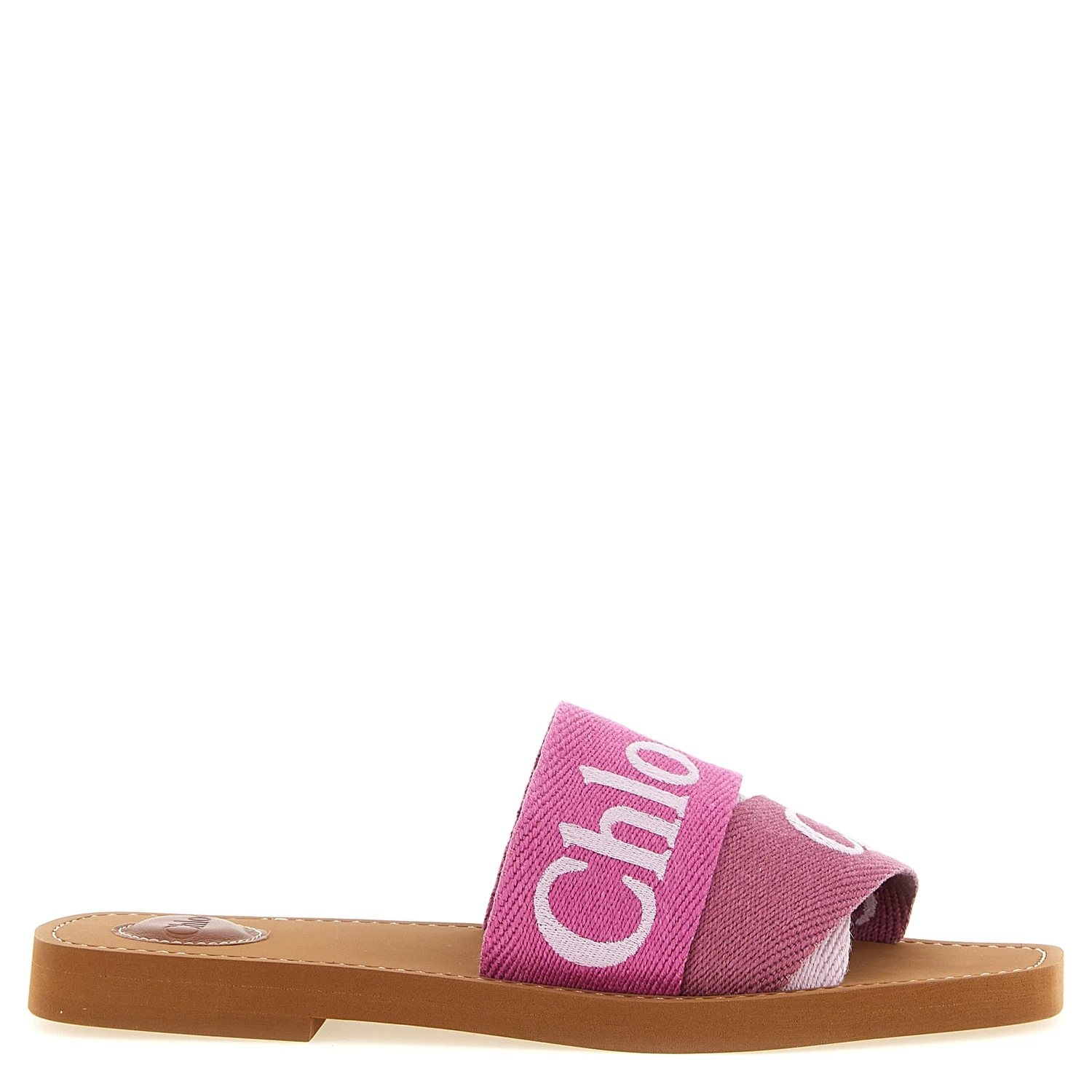 Multicolor Linen Slides