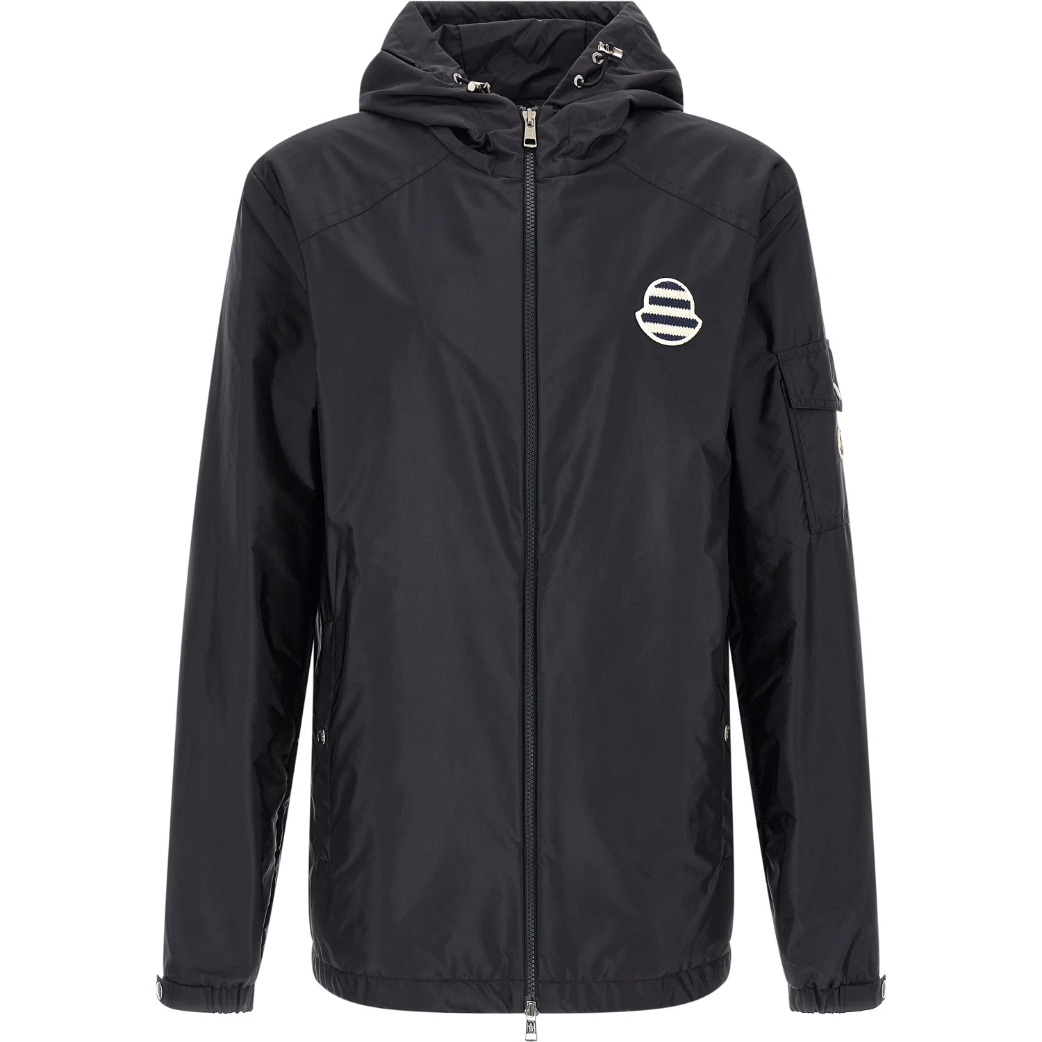 Blue Polyamide Shell Jacket