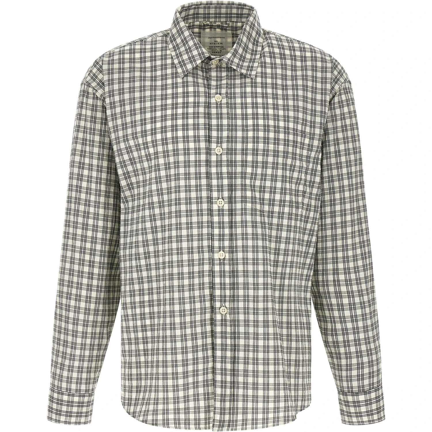 Bicolor Cotton Blouse