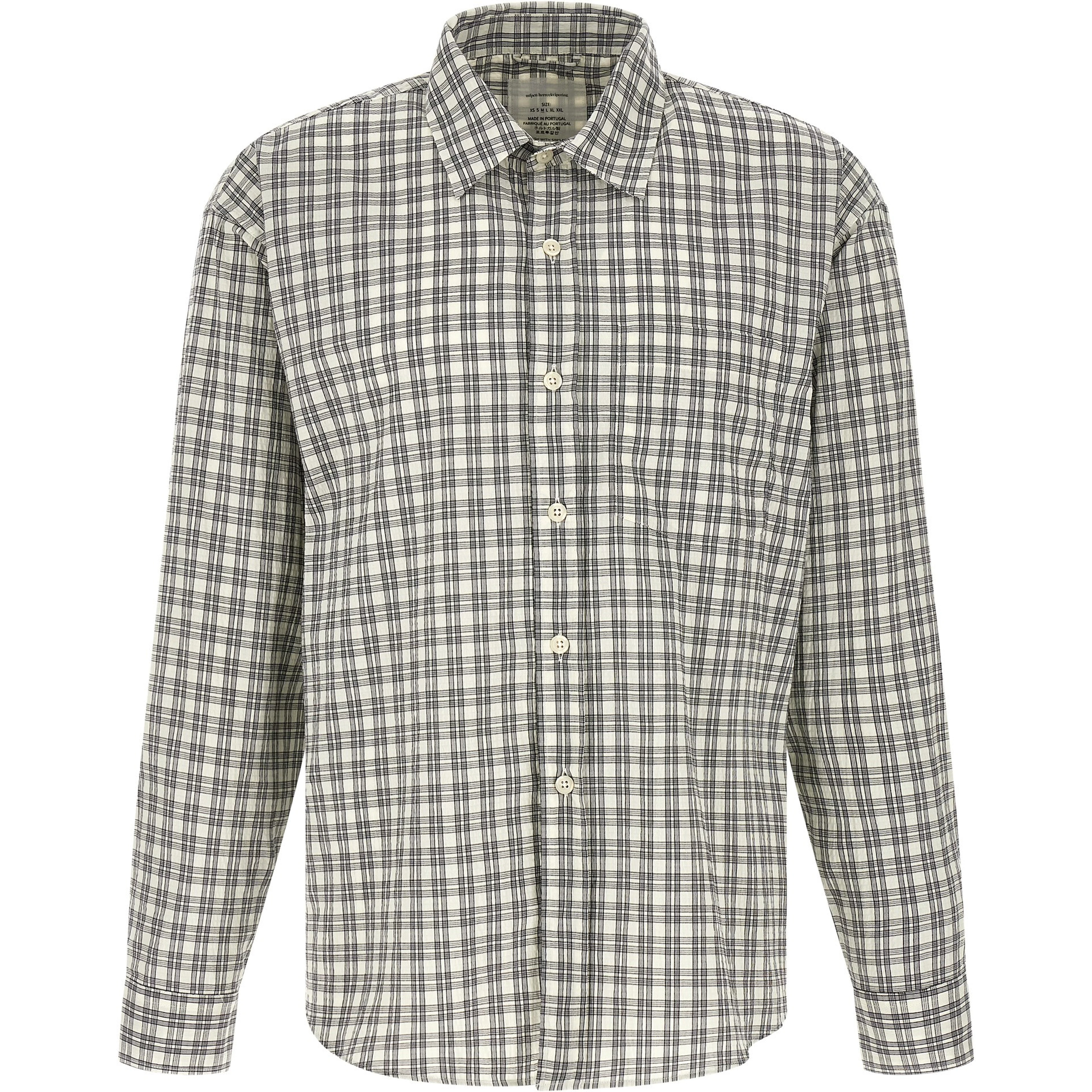 Bicolor Cotton Blouse
