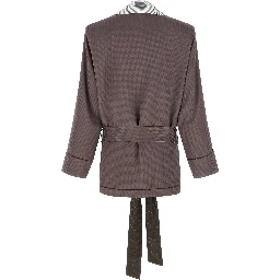 Purple Viscose Blazer