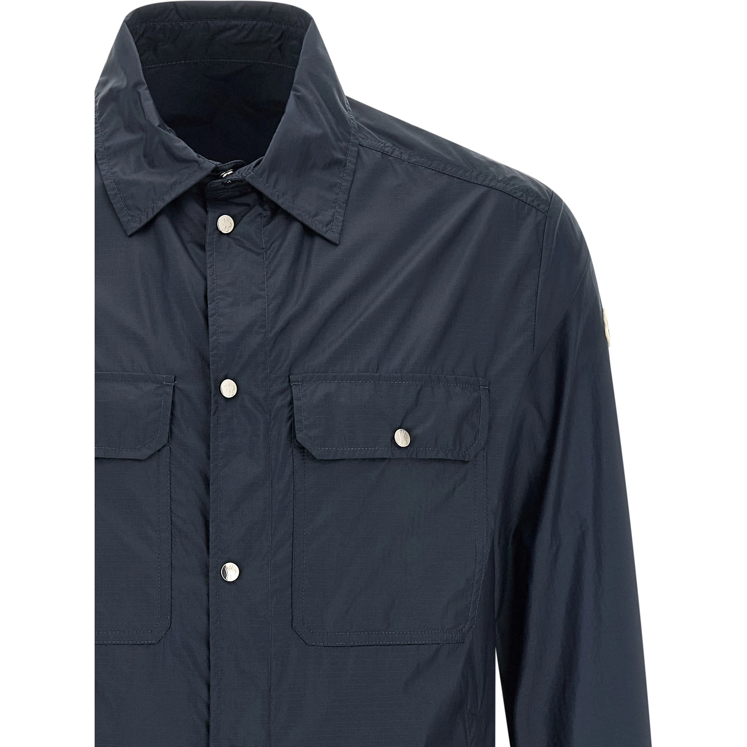 Blue Polyamide Blouse