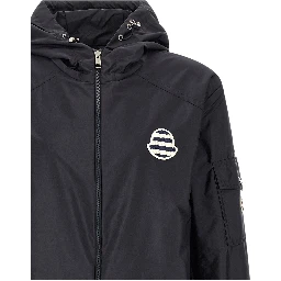 Blue Polyamide Shell Jacket