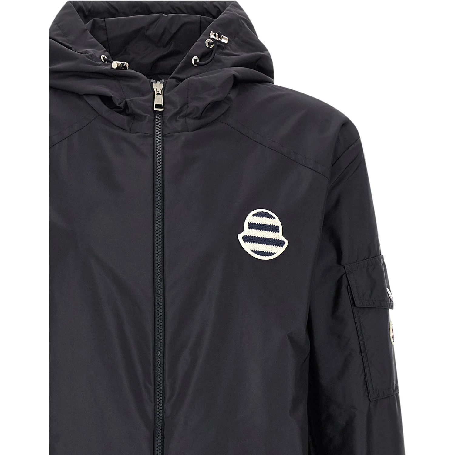 Blue Polyamide Shell Jacket