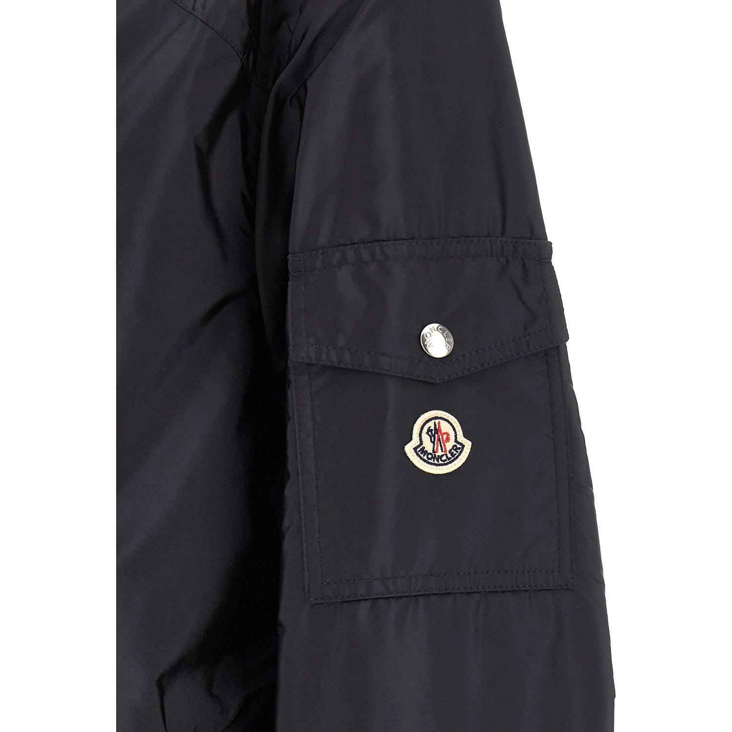 Blue Polyamide Shell Jacket