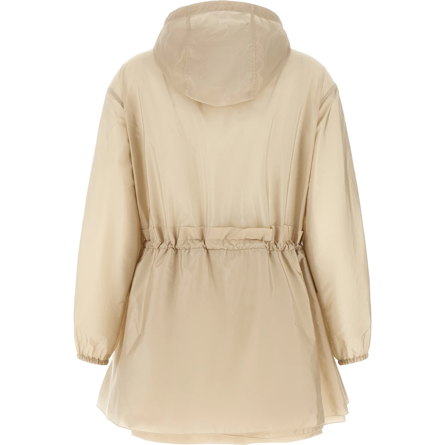Beige Polyamide Shell Jacket