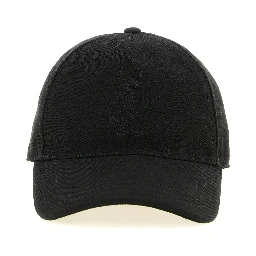 Black Cotton Cap (Baseball Hat)
