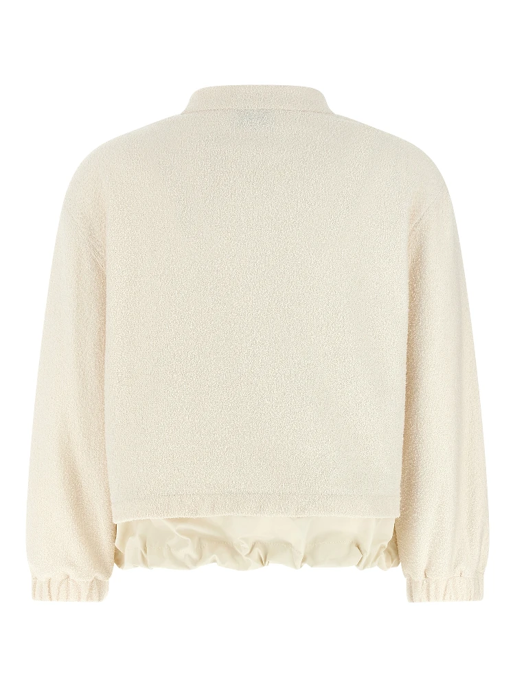 White Polyester Cardigan alternative