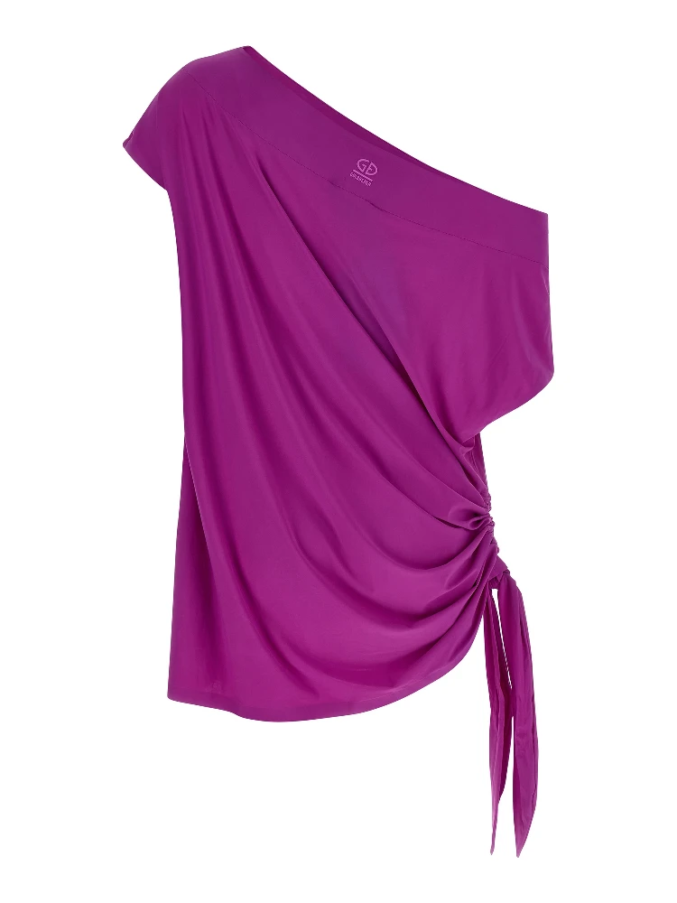 Purple Polyamide Casual Dress alternative