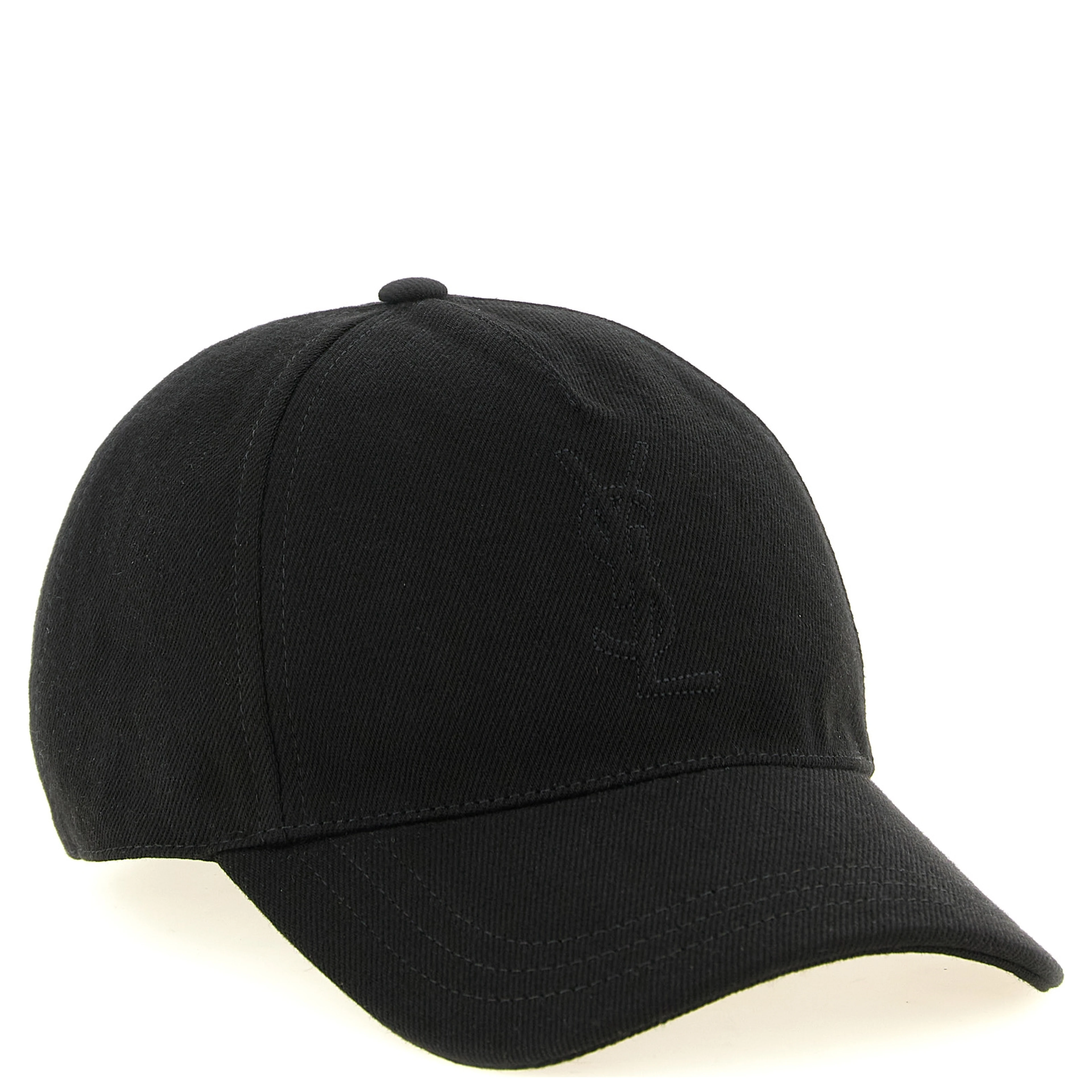Black Cotton Cap (Baseball Hat)