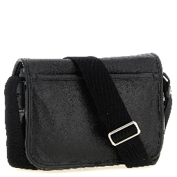 Black Calfskin Crossbody Bag