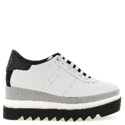 Gray Polyethylene Wedge Sandals