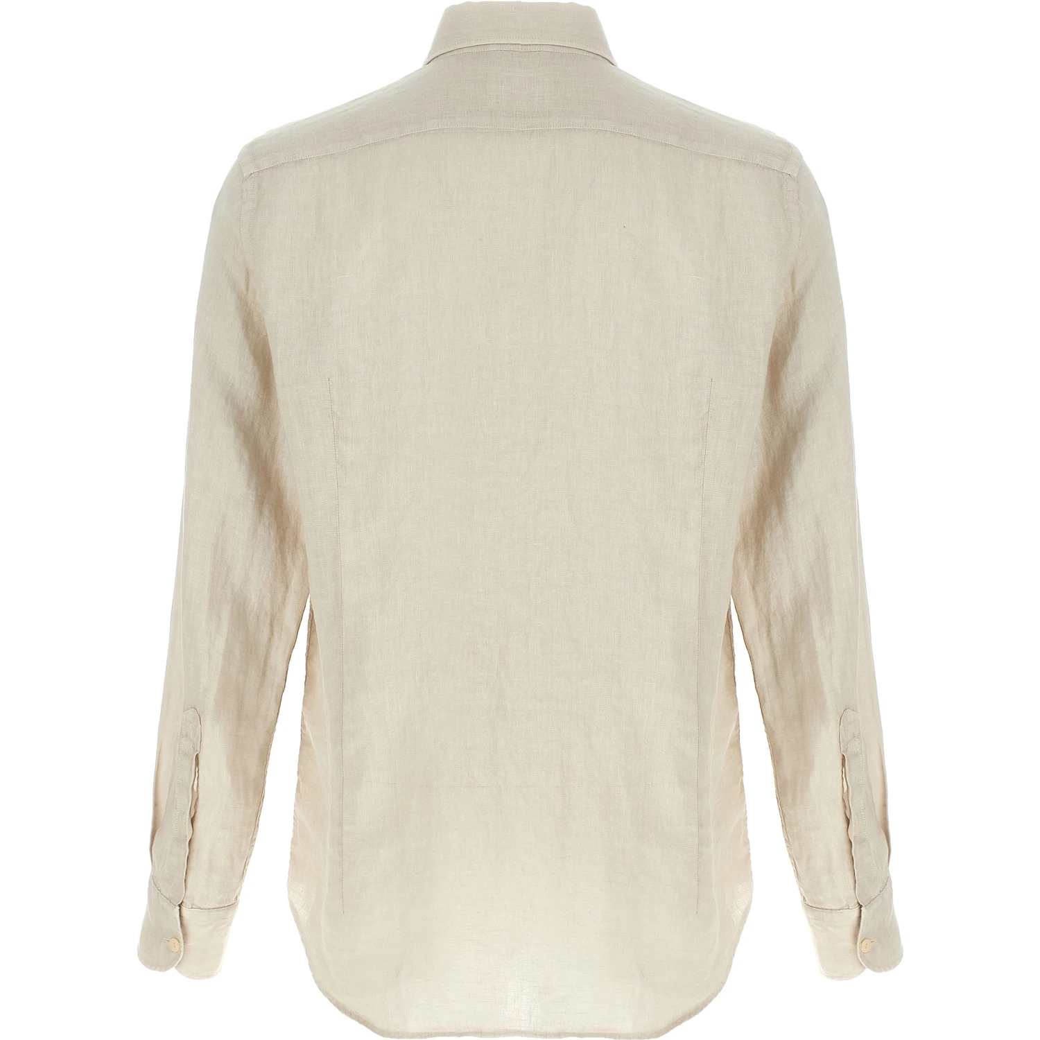 Beige Linen Blouse