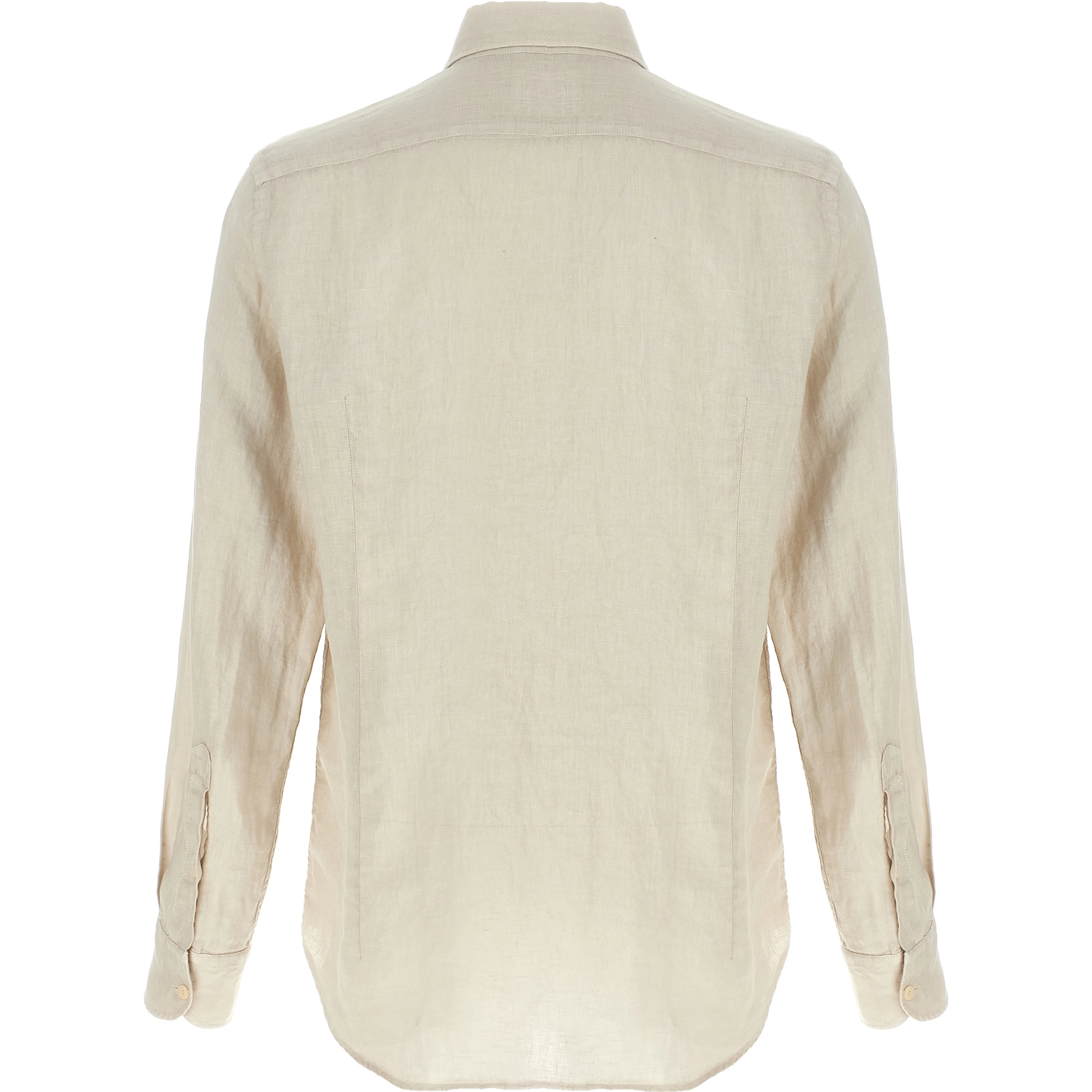 Beige Linen Blouse
