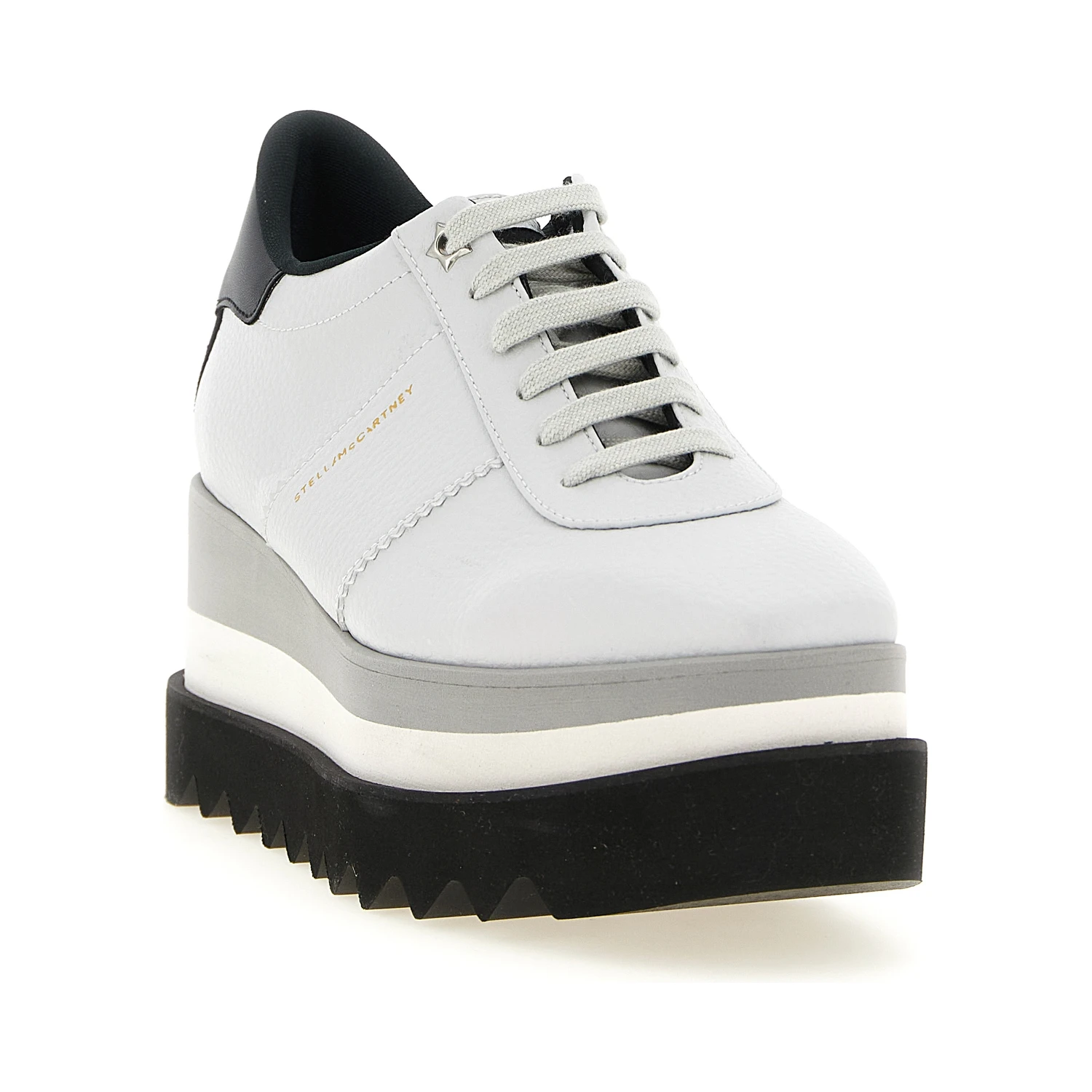Gray Polyethylene Wedge Sandals