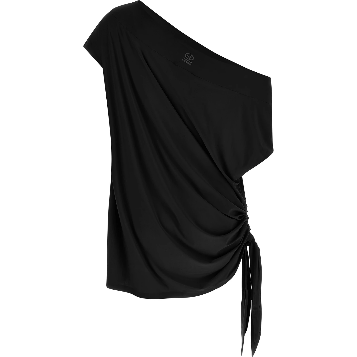 Black Polyamide Casual Dress