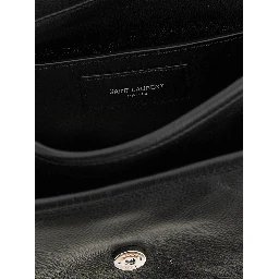 Black Calfskin Crossbody Bag