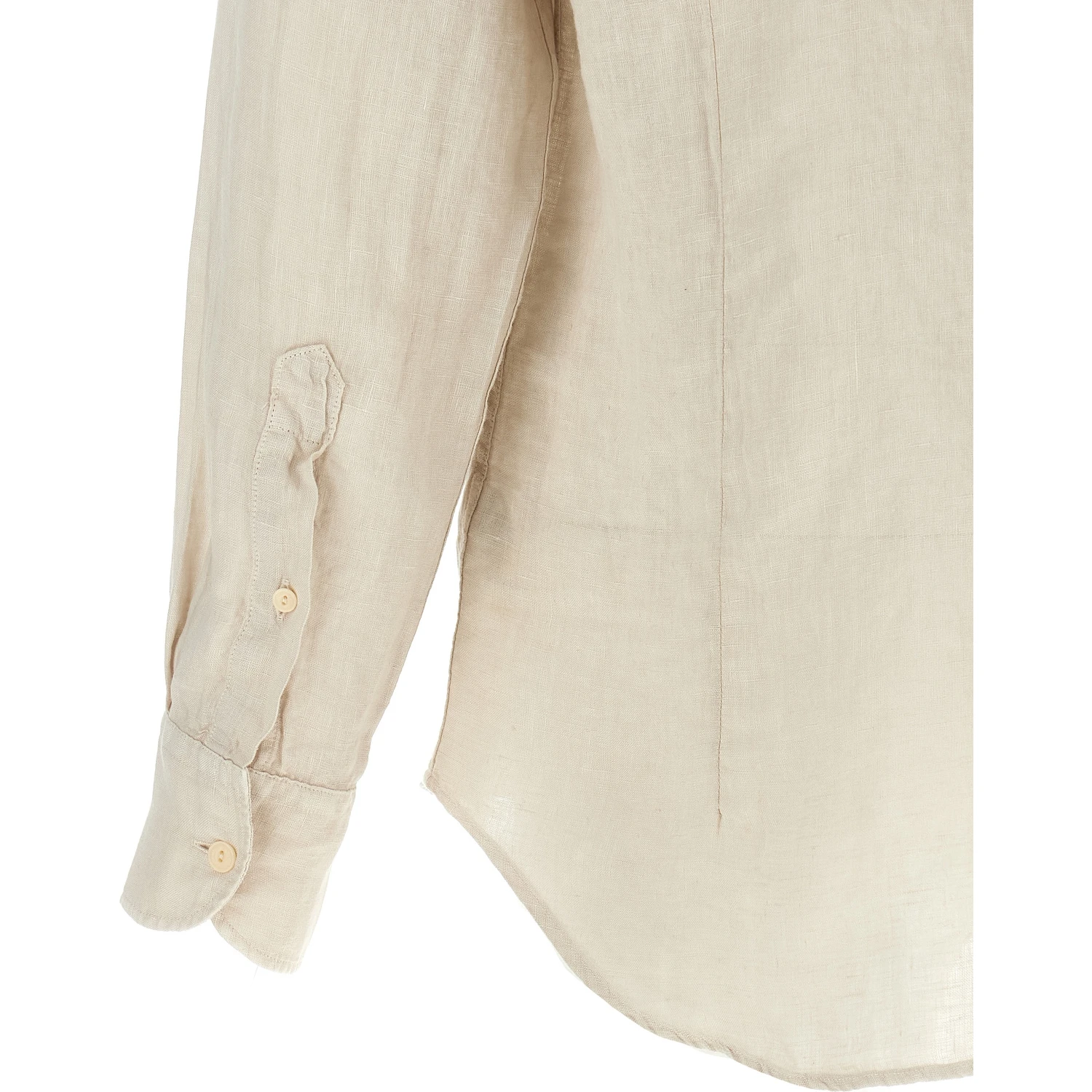 Beige Linen Blouse