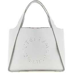 Gray Polyamide Tote Bag