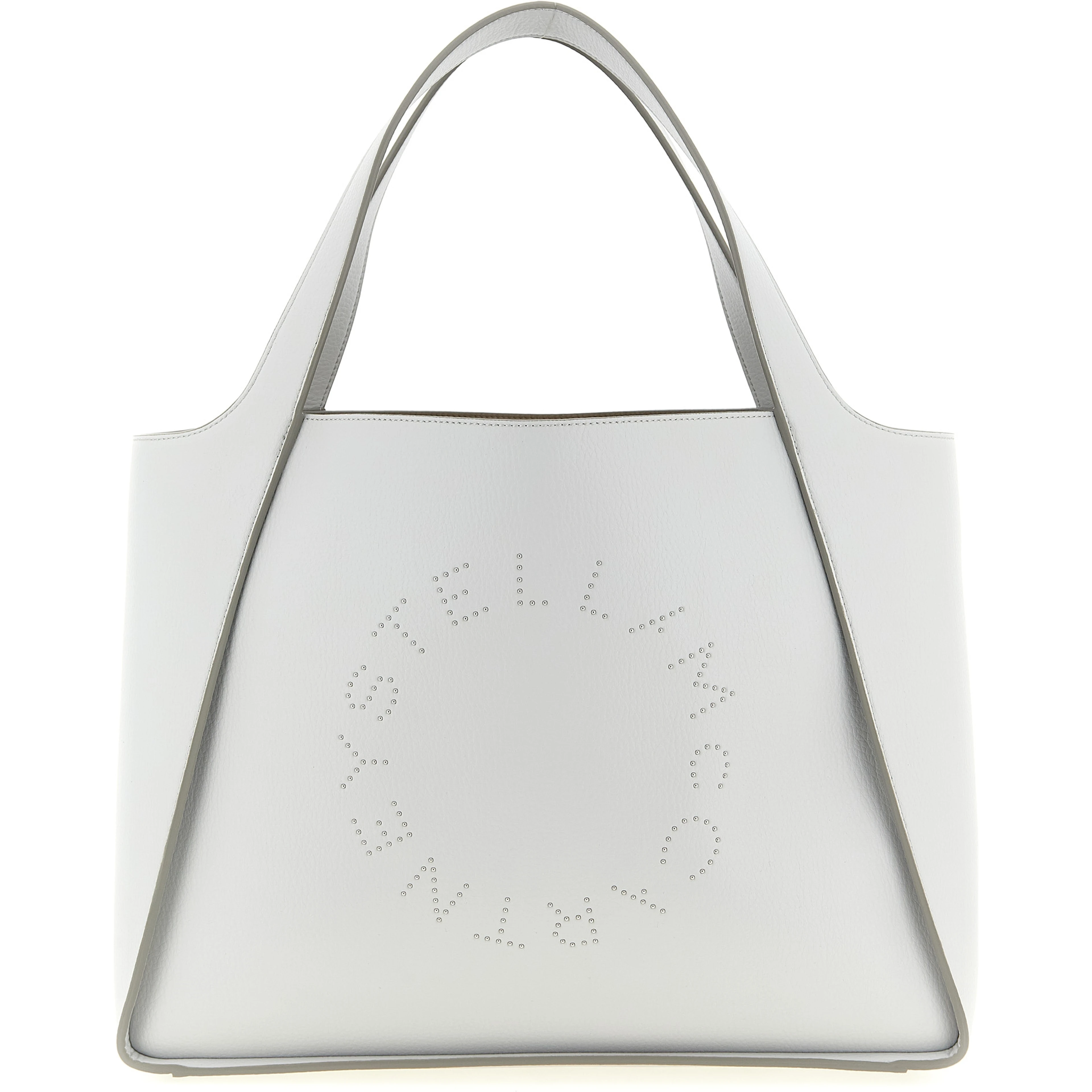 Gray Polyamide Tote Bag