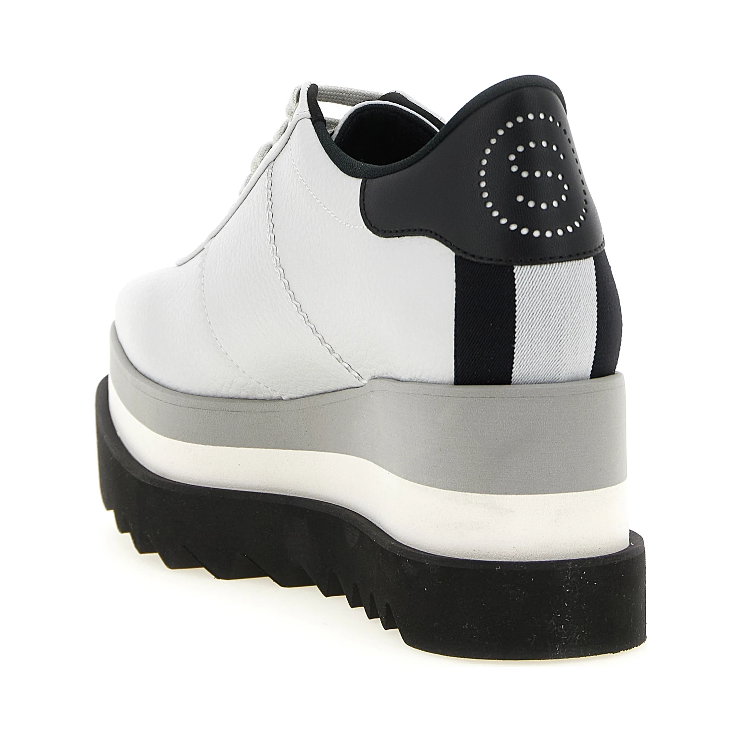 Gray Polyethylene Wedge Sandals