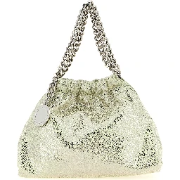 Bicolor Polyester Handbag