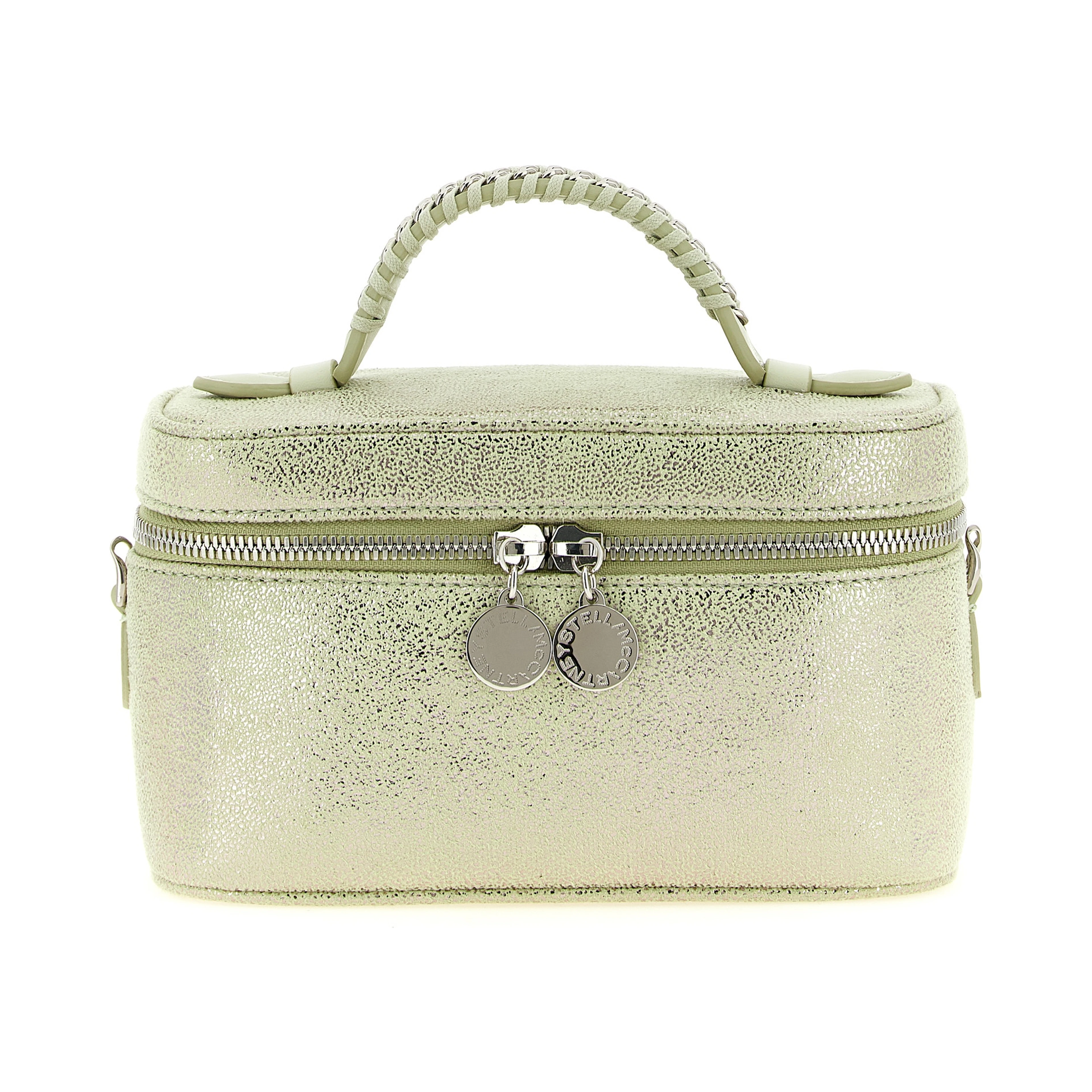 Bicolor Polyester Crossbody Bag