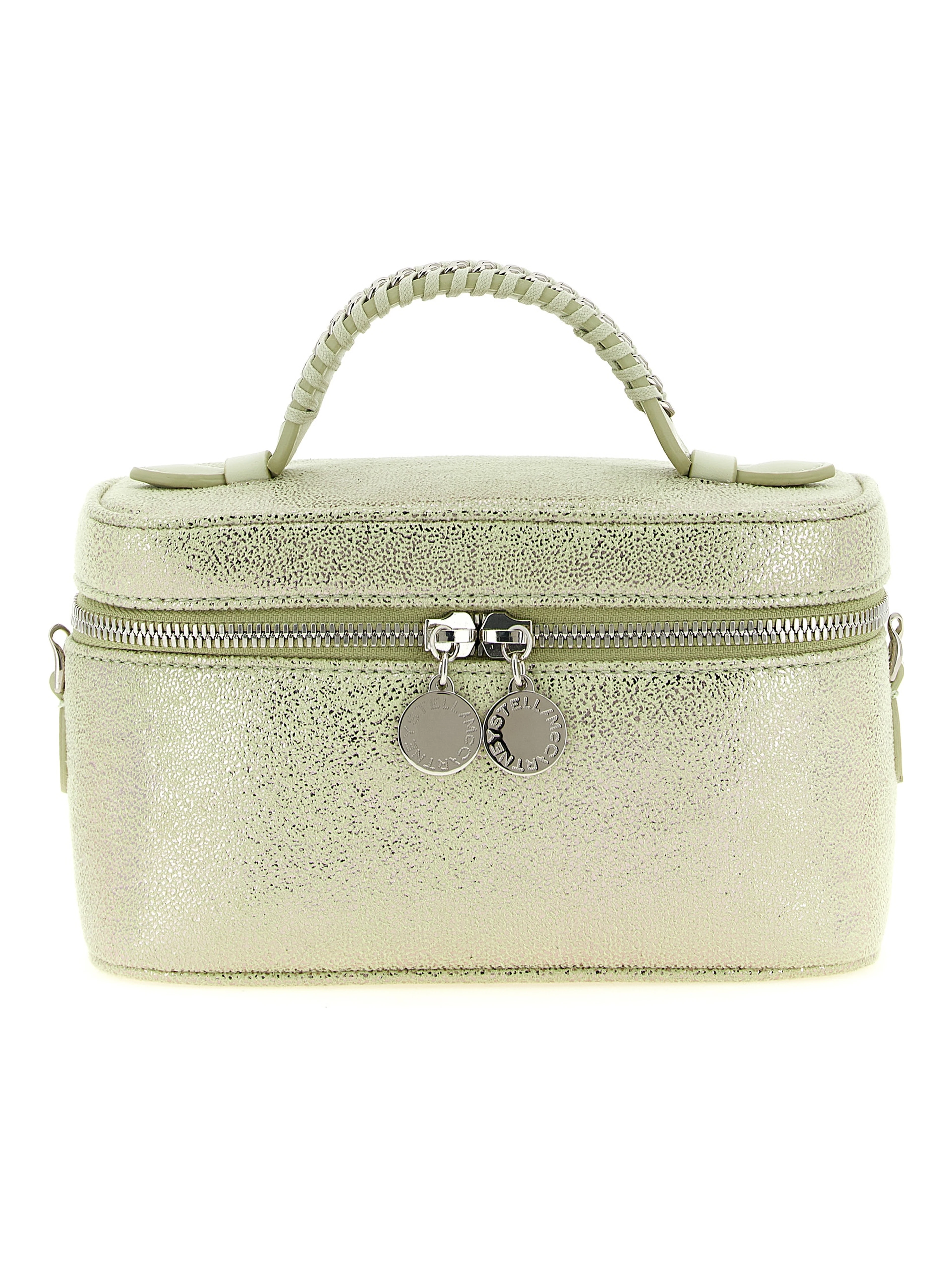 Bicolor Polyester Crossbody Bag