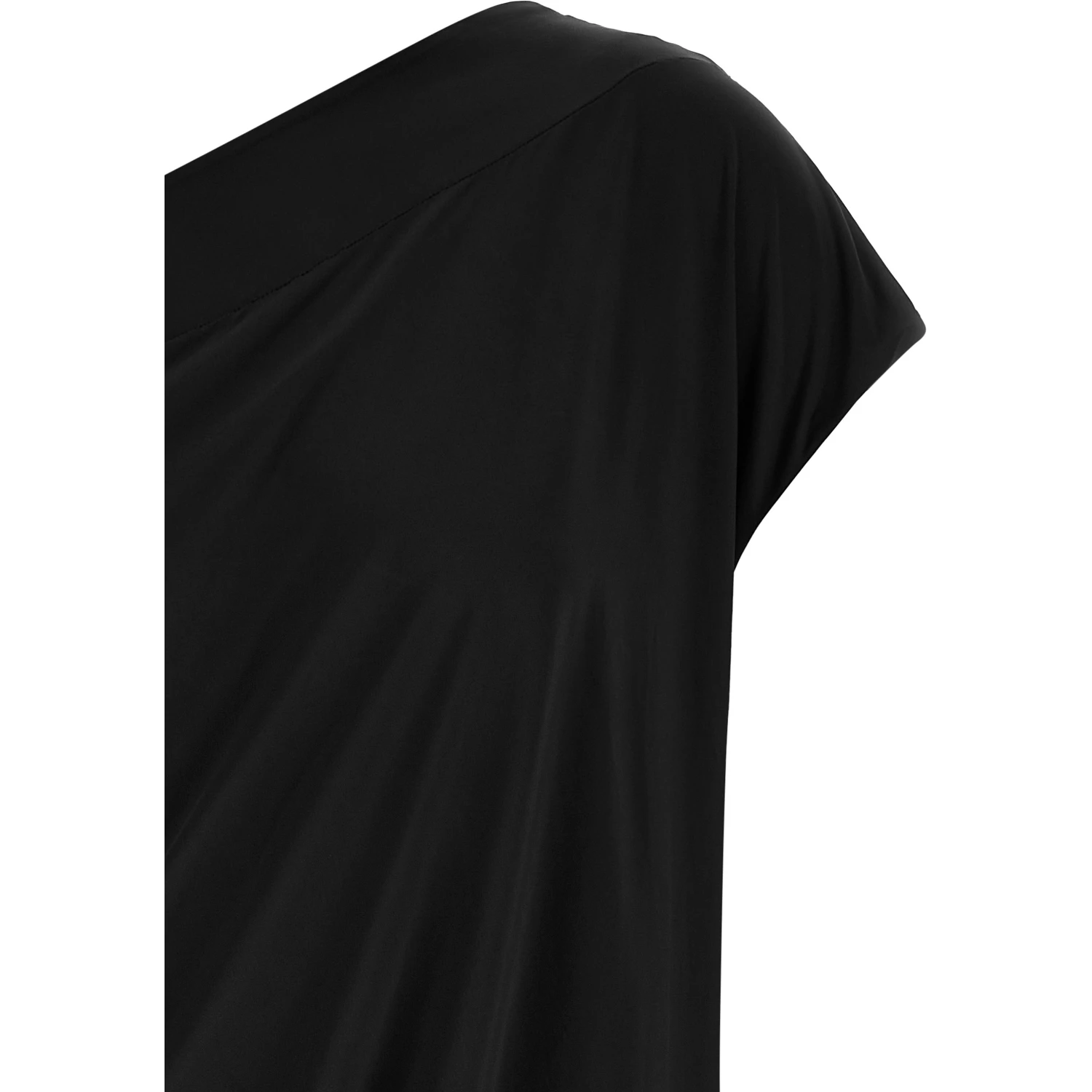 Black Polyamide Casual Dress