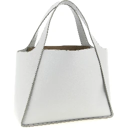 Gray Polyamide Tote Bag