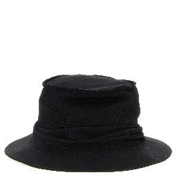 Black Wool Bucket Hat
