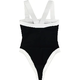 Bicolor Recycled Polyamide One-Piece Swimsuit